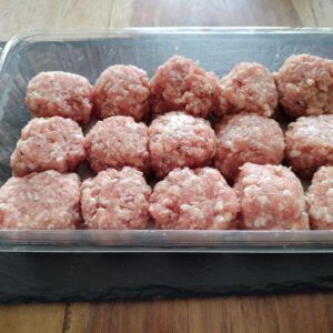 mandonguilles de vedella i porc