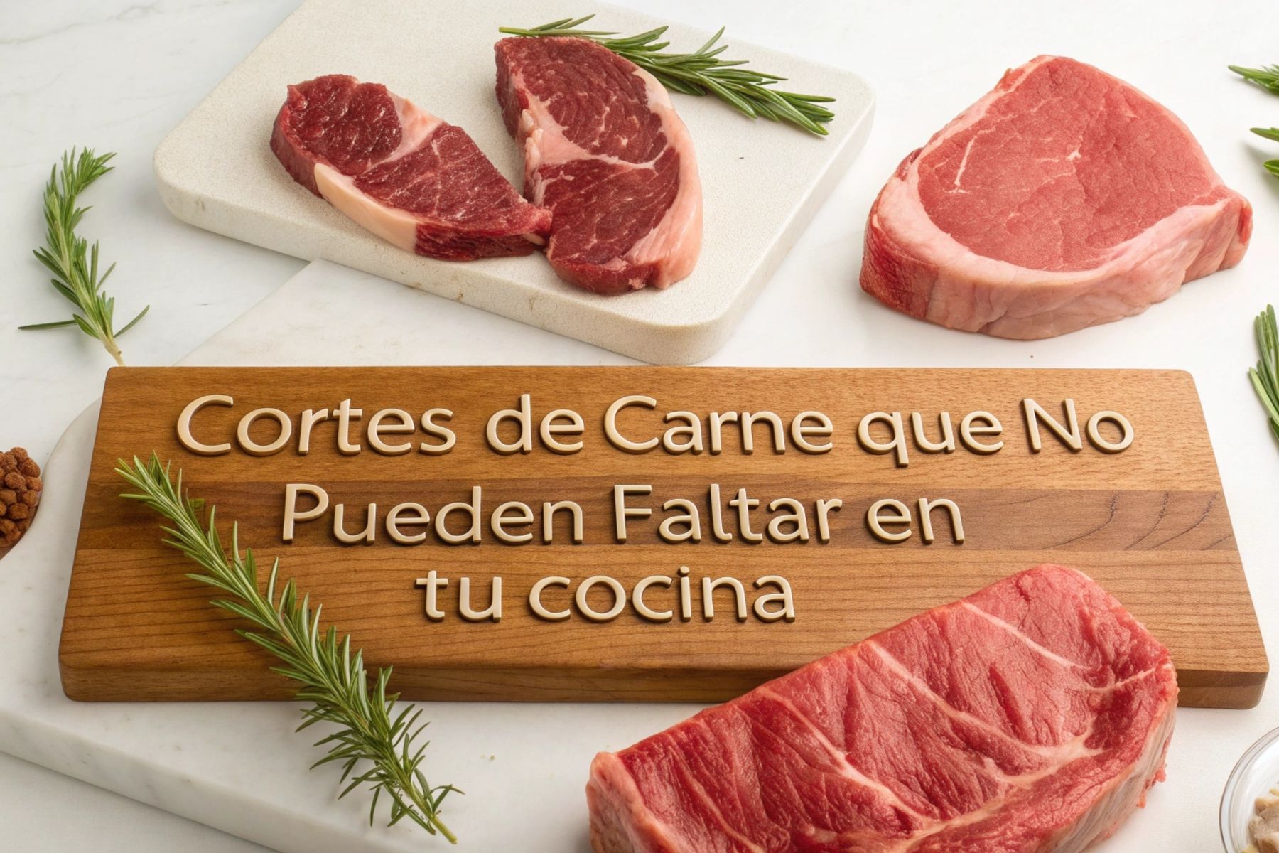 5 Cortes de Carne que No Pueden Faltar en tu Cocina