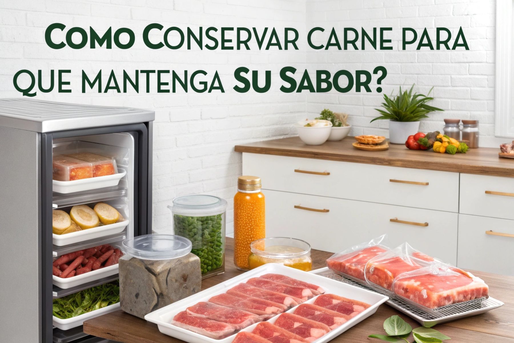 ¿Cómo Conservar Carne para que Mantenga su Sabor?