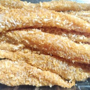 Finguers de pollo con queso